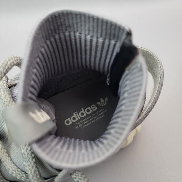 Adidas Tubular Doom PrimeKnit Grey S74920 Hightop Reflective Mens Size 6 - Picture 7 of 8